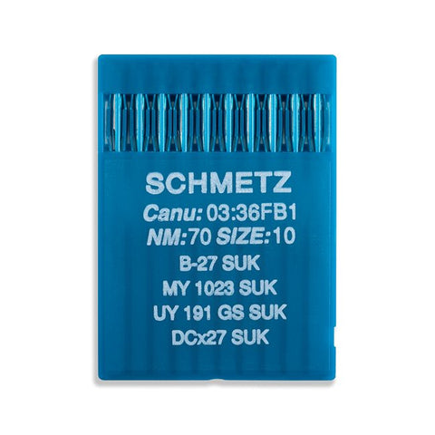 Schmetz Medium Ball Point Industrial Needles - B-27(SUK), DCx27(SUK) - 10Pkg