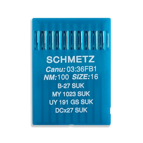 Schmetz Medium Ball Point Industrial Needles - B-27(SUK), DCx27(SUK) - 10Pkg
