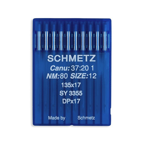 Regular Point 135x17, SY 3355, DPx17, Schmetz Needles - 10/PKG
