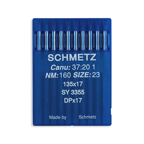 Regular Point 135x17, SY 3355, DPx17, Schmetz Needles - 10/PKG