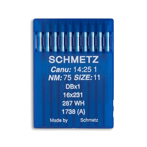 Regular Point DBx1, 16x231, 287 WH, 1738 (A), Schmetz Needles - 10/PKG