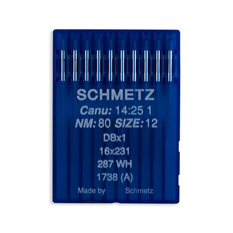 Regular Point DBx1, 16x231, 287 WH, 1738 (A), Schmetz Needles - 10/PKG