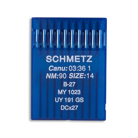 Regular Point B-27, MY 1023, UY 191 GS, DCx27, Schmetz Needles - 10/Pkg