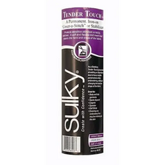 Sulky Cut Away Tender Touch Iron-On Backing White 8in x 9yds - Stabilizer