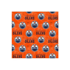 Fabric, Sykel Enterprises Fabric, NHL Edmonton Oilers Flannel