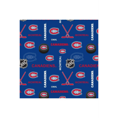 Fabric, Sykel Enterprises Fabric, NHL Montreal Canadiens Flannel