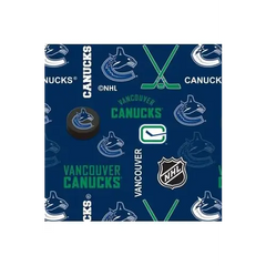 Fabric, Sykel Enterprises Fabric, NHL Vancouver Canucks Flannel