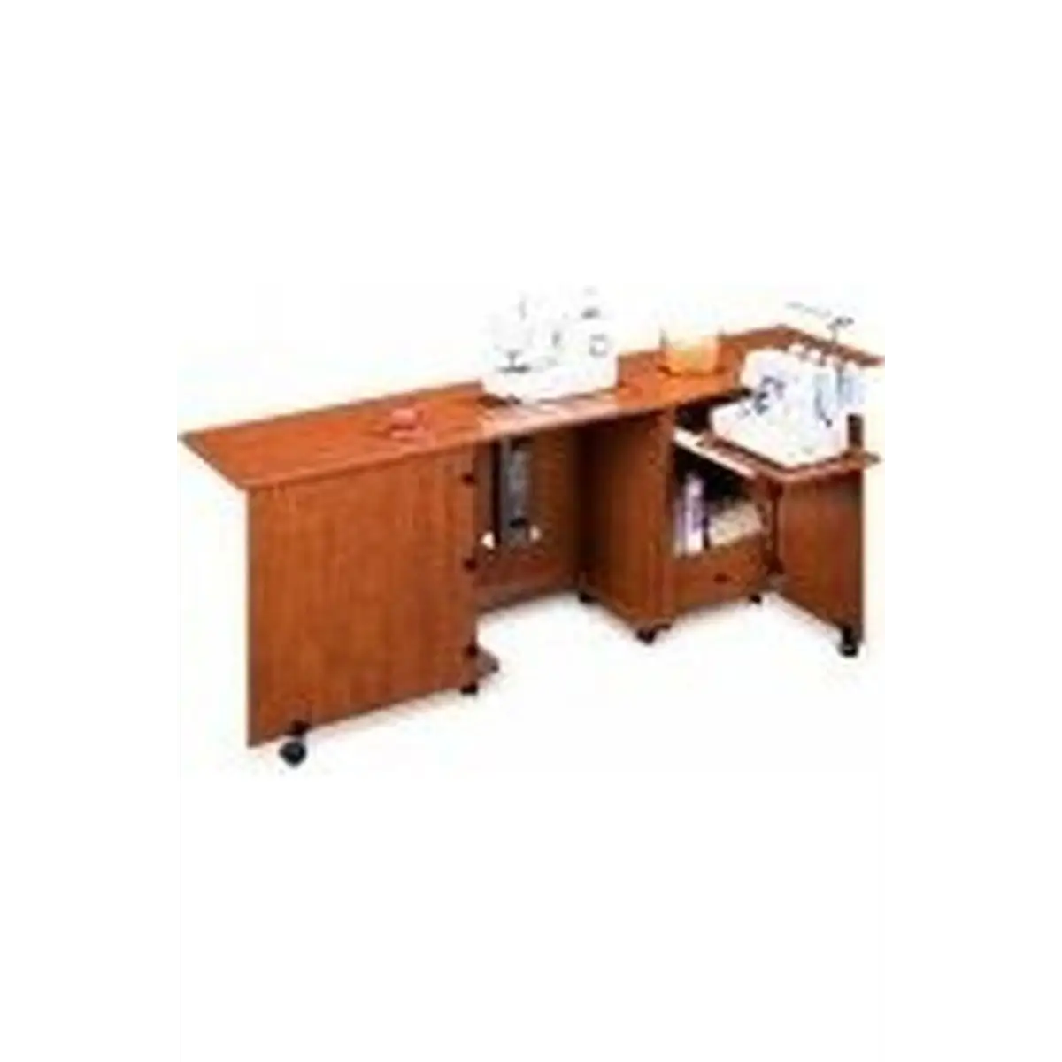 Compact Sewing Machine & Serger Cabinet-1000