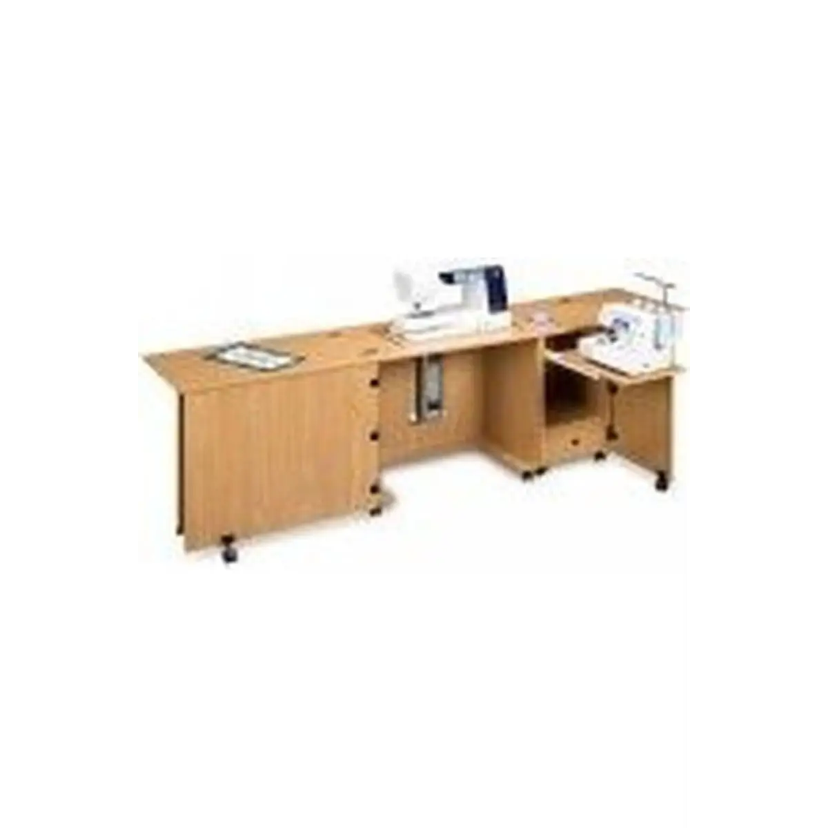 Compact Sewing Machine & Serger Cabinet-1050