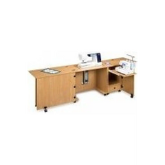 Compact Sewing Machine & Serger Cabinet-1050