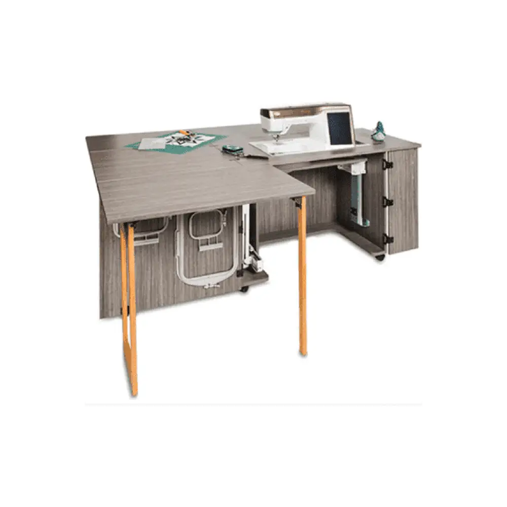 Sylvia Model 2400Q QuiltMate Sewing Machine Cabinet with Large Machine Opening