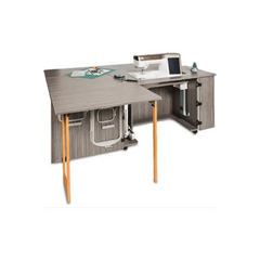 Sylvia Model 2400Q QuiltMate Sewing Machine Cabinet with Large Machine Opening