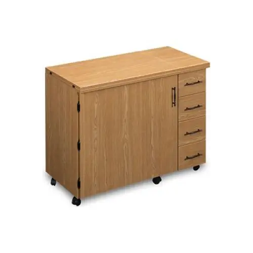 Sylvia Designs, Model 920 Sewing Machine Desk with 4 Drawers