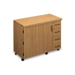Sylvia Designs, Model 920 Sewing Machine Desk with 4 Drawers