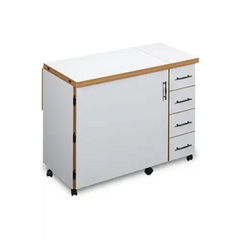 Sylvia Designs, Model 920 Sewing Machine Desk with 4 Drawers