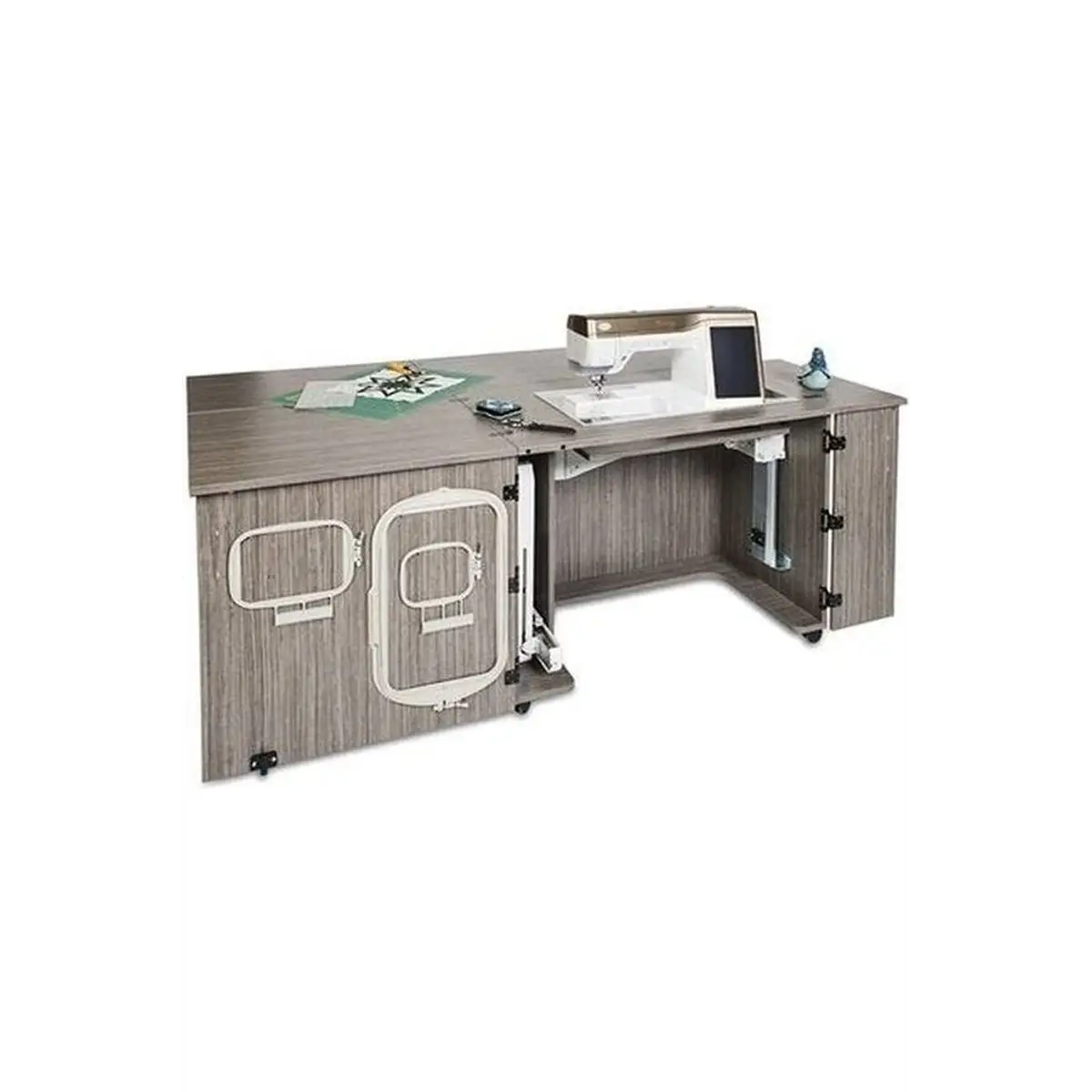 Sylvia QuiltMate Sewing Machine Cabinet 2400Q W