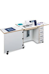 Sylvia Designs, Model 920 Sewing Machine Desk with 4 Drawers