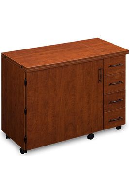 Sylvia Designs, Model 920 Sewing Machine Desk with 4 Drawers