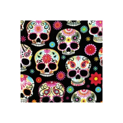 Black Day of the Dead Skulls
