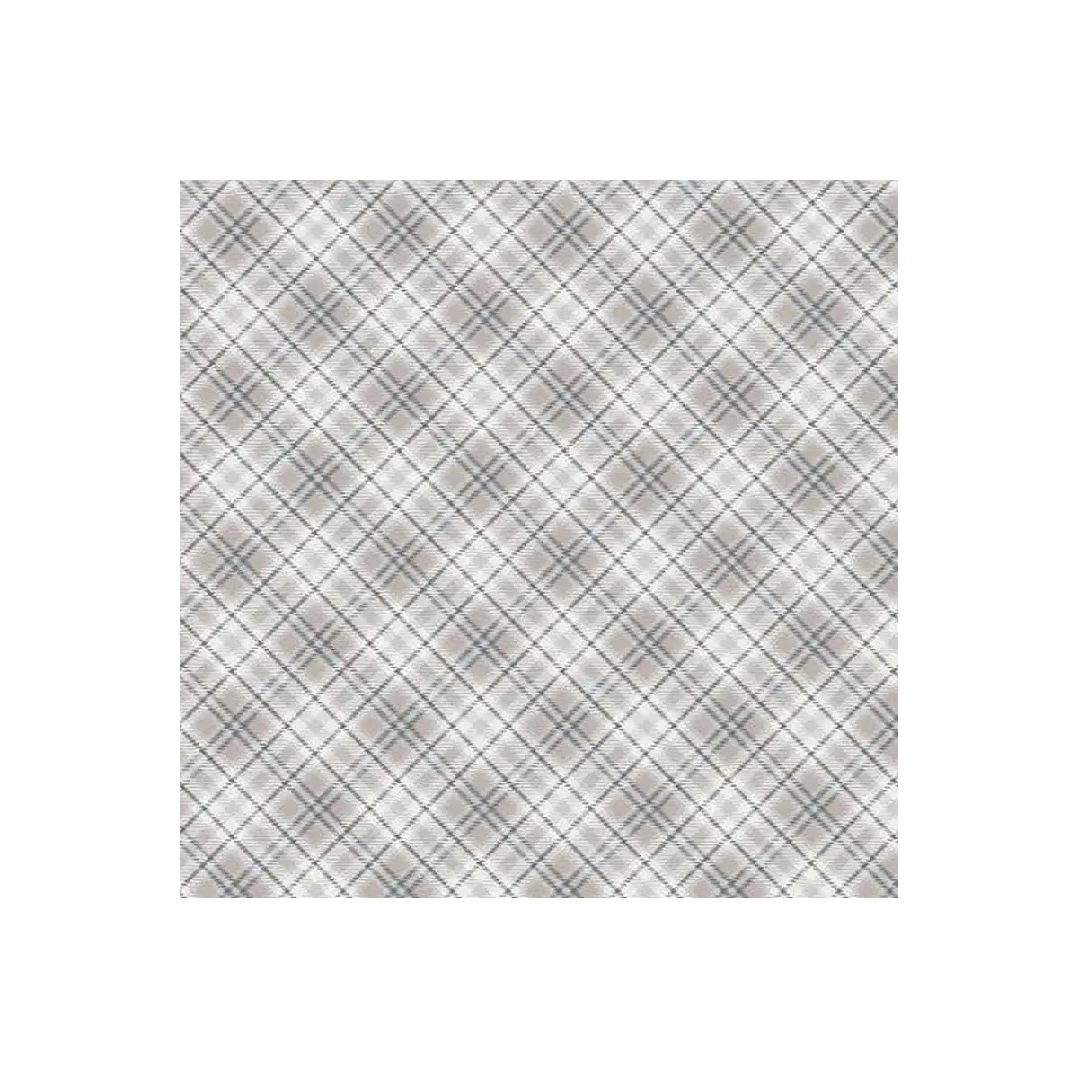 Cream Plaid