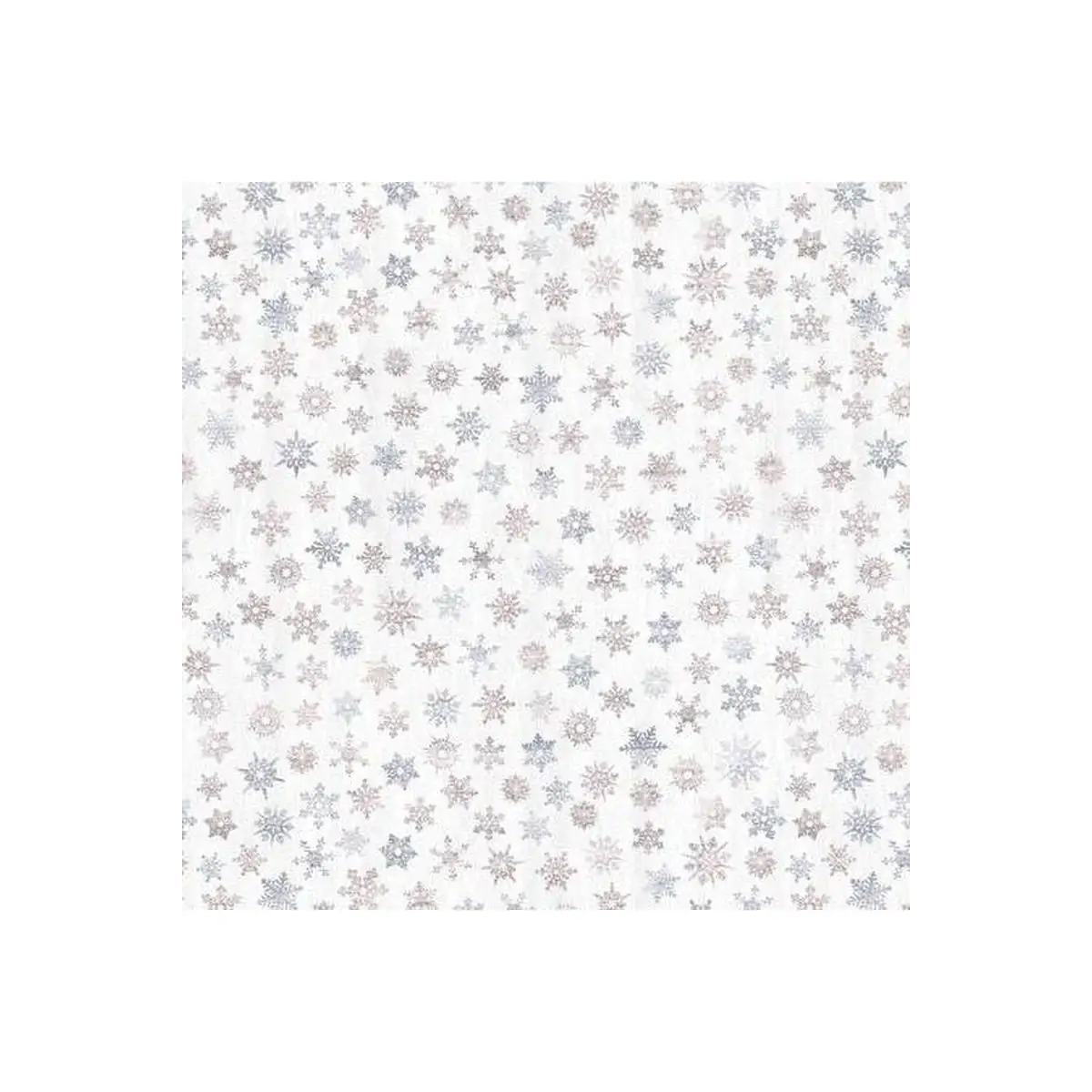 Cream Snowflakes 44"