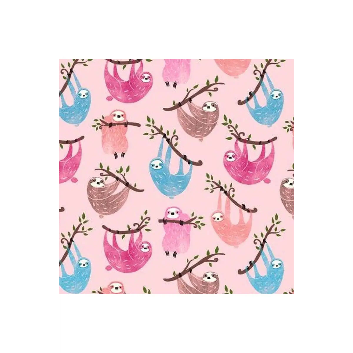 Pink Sloths Just Hanging