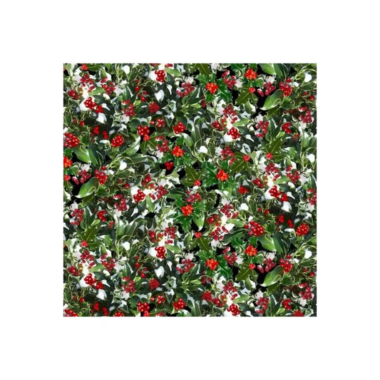 Green Holly & Berries