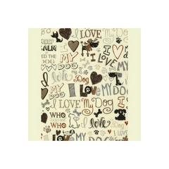 I Love My Dog Word Collage - C5710
