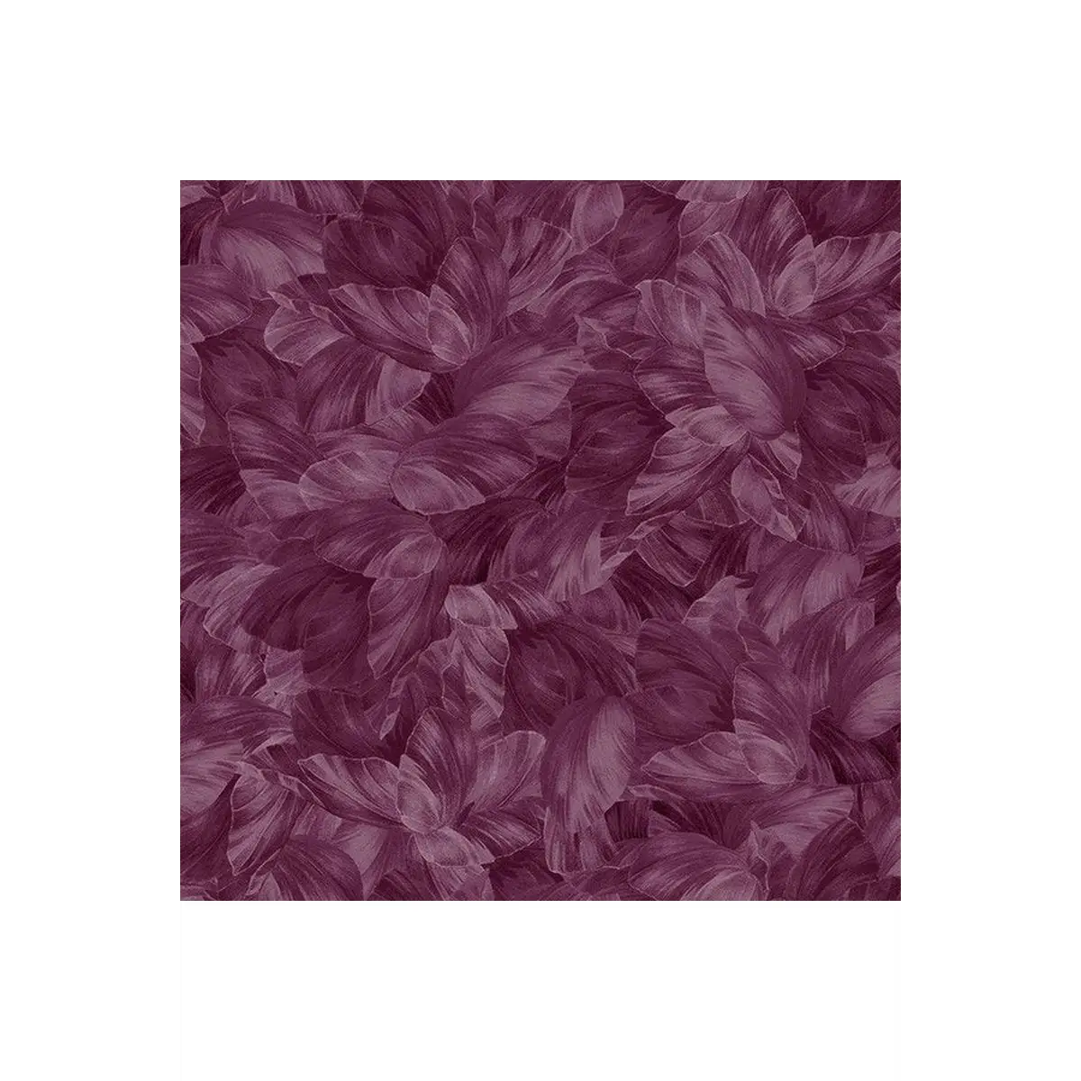 Laurel Packed Petals Plum - FLEUR-CD1907 PLUM