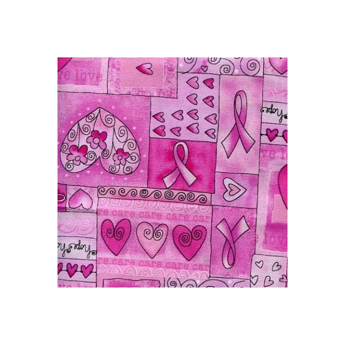 Pink Breast Cancer Awareness Hope Ribbons 44"