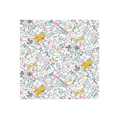 White Math Equations