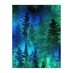 Fabric, Timeless Treasures Fabrics, Wideback, Forest Trees Green - CD8960