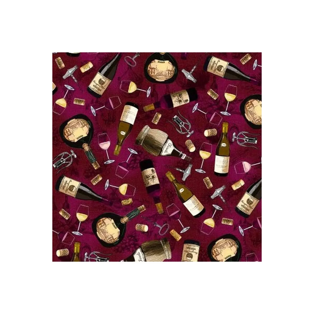Wine Country - Tossed Wine Bottles