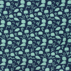 Dear Stella Fabrics, Bootylicious Collection - Octoward* (Sold By 1/2 Meter)