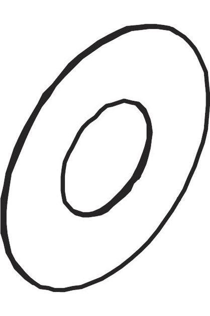 Washer Plain, Brother #025060136