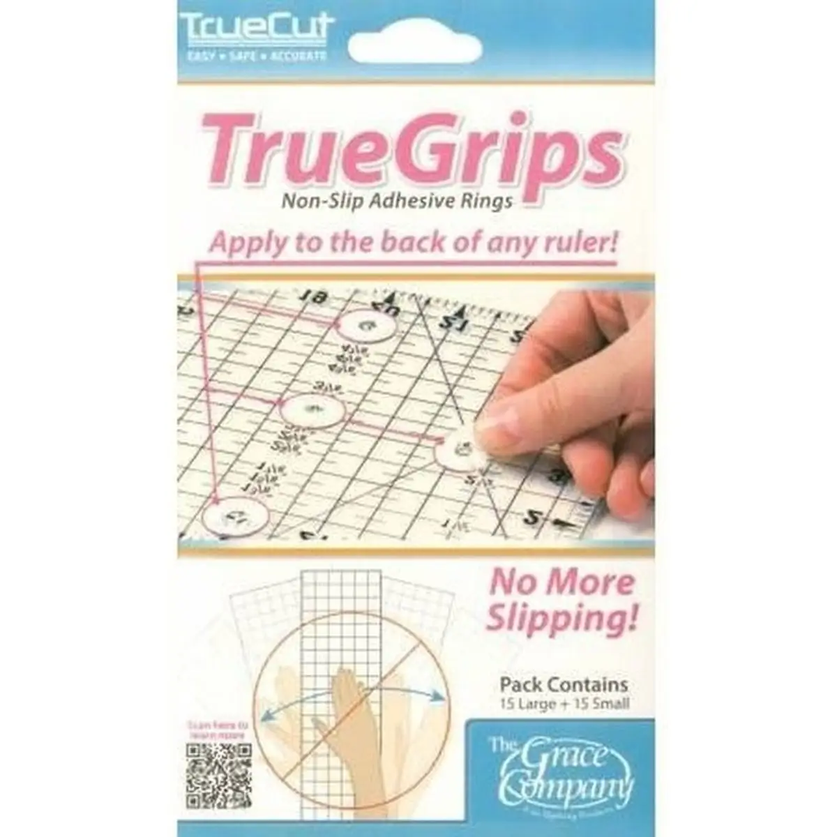 TrueCut TrueGrips Grippers for Ruler