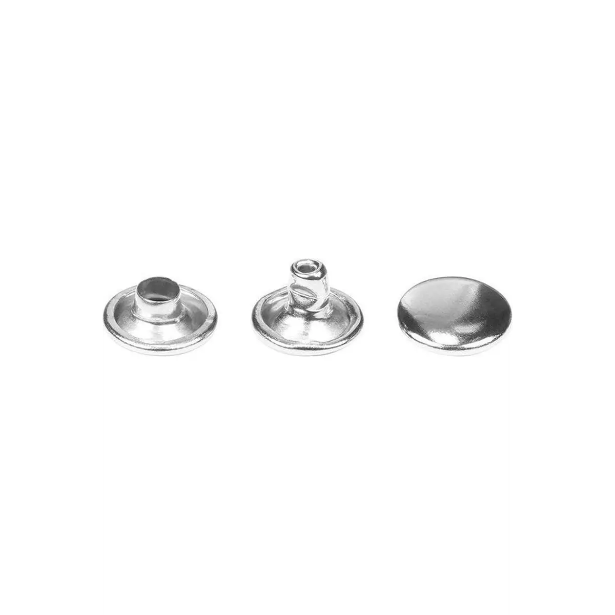 UNIQUE SEWING Double Cap Rivets - 8mm x 4mm 5/16? x 3/16? - 24 pcs