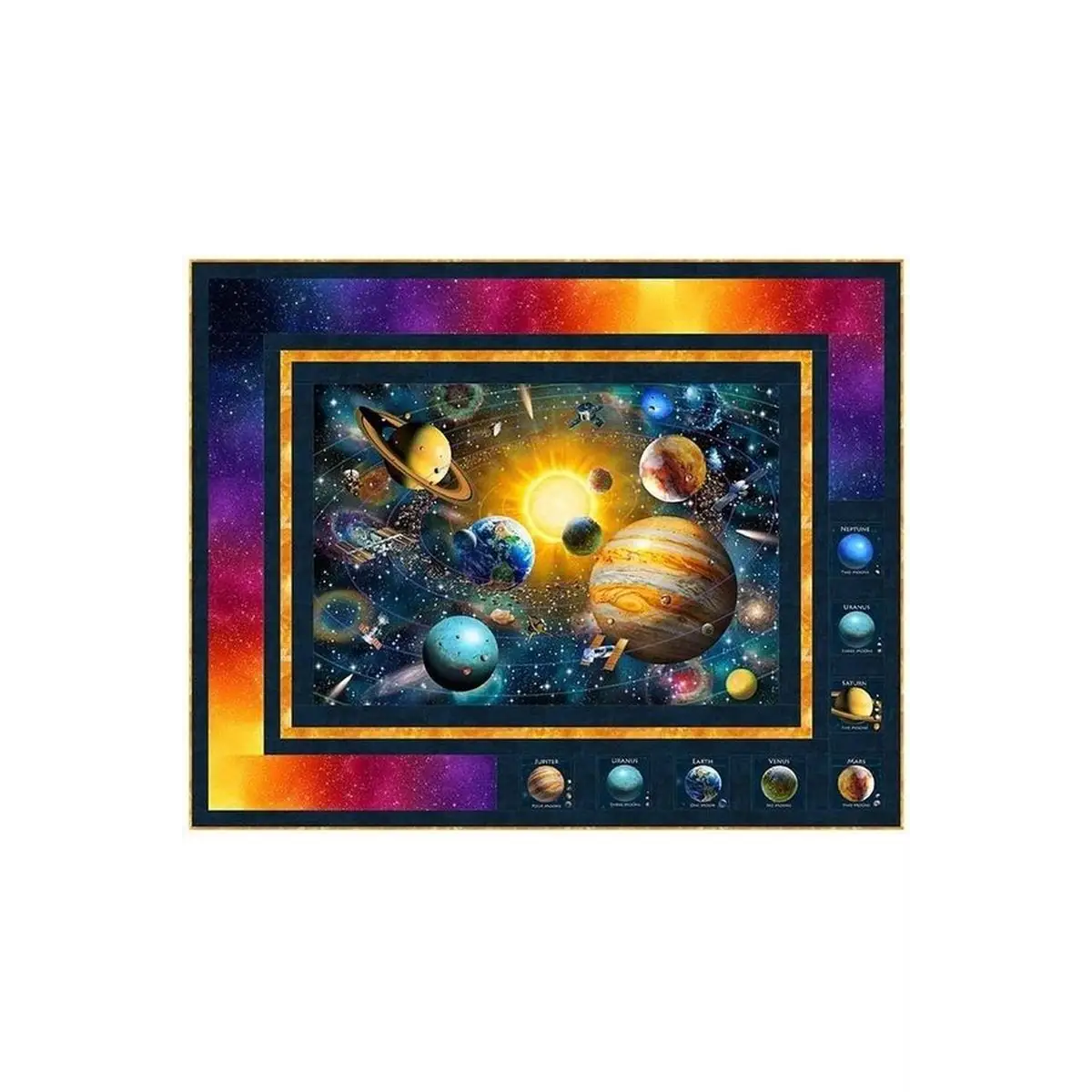 Universe Race to Space Pattern
