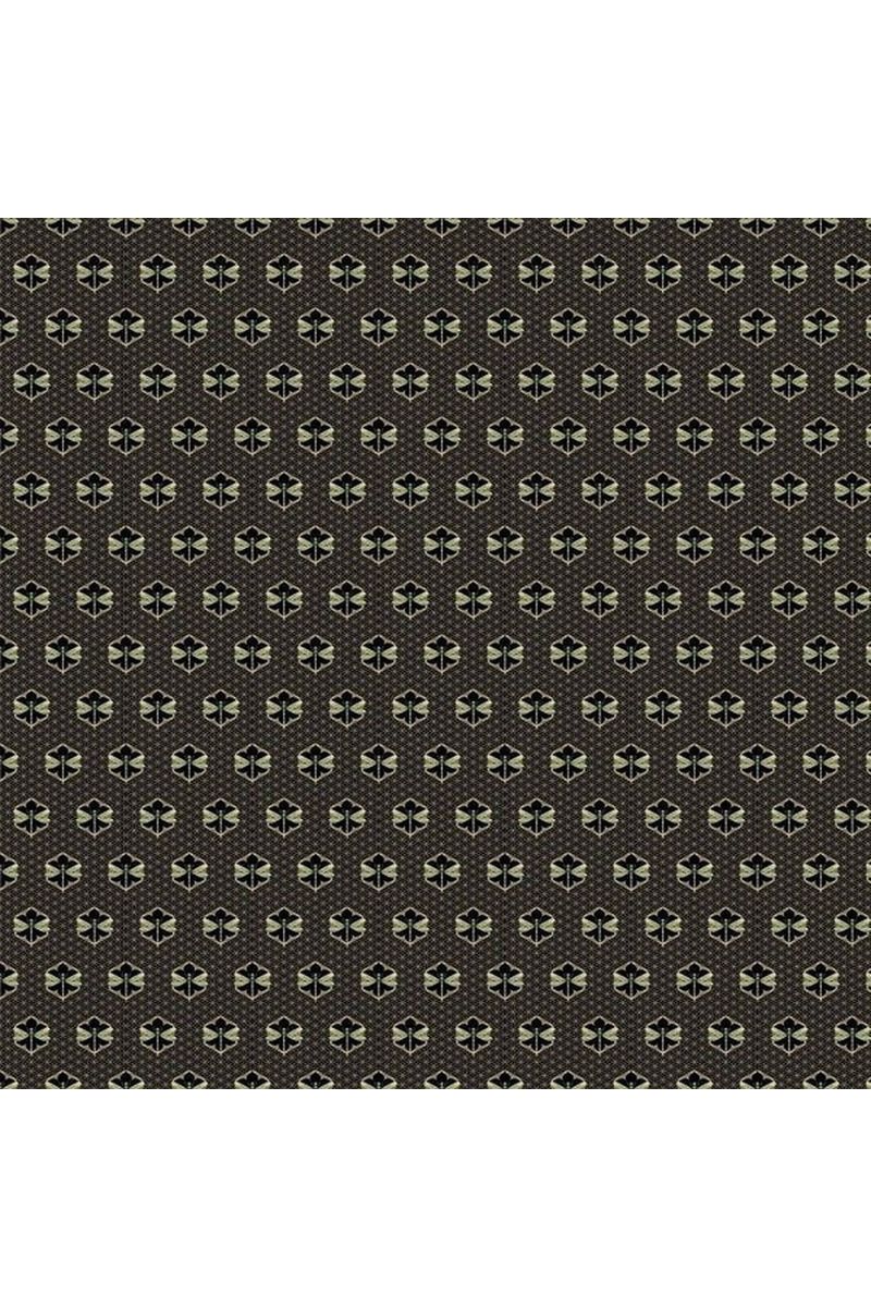 Fabric, Water Lilies Dragonfly Grid 25062-99 - Northcott