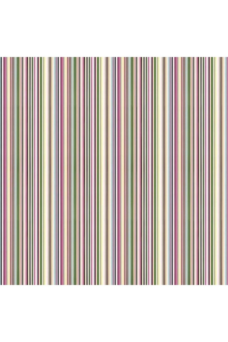 Fabric, Water Lilies Barcode Stripe - 25063-11