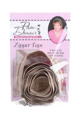 3 yards of Reversible Coil Zipper Tape with 8 Slides