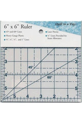 Quilt In A Day 6in Square Ruler