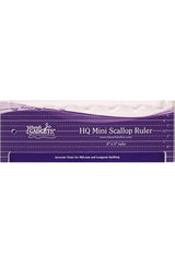HG Mini Scallop Ruler 8" x 3"