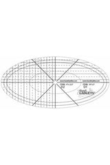 HQ Oval D Templates 10in & 4in