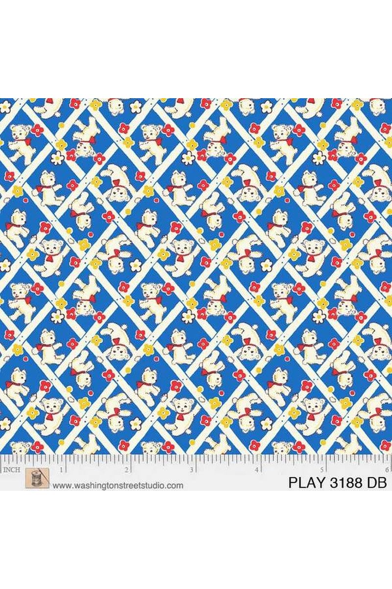 Playtime Teddy Bear Dark Blue