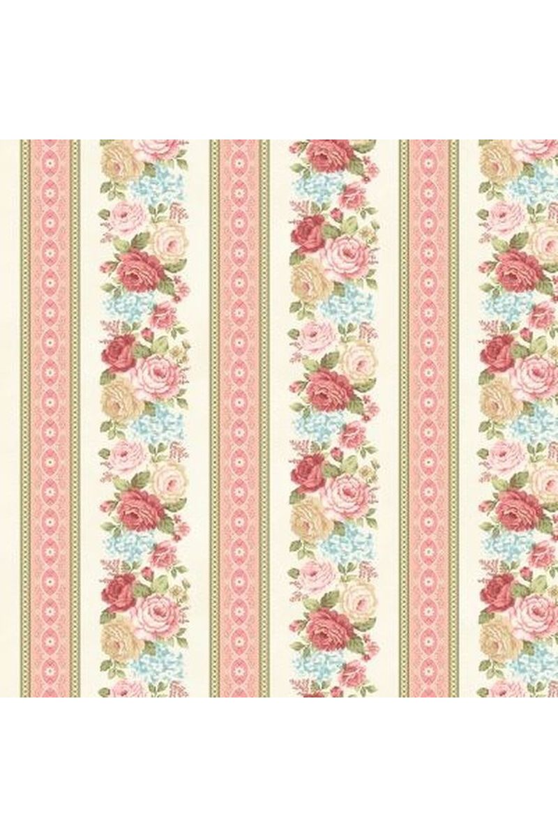 A Peaceful Garden Henry Glass F8697/44 Flannel