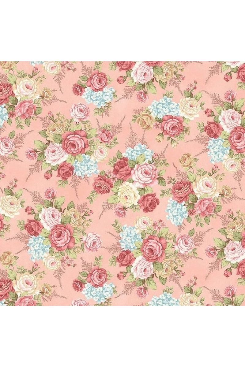 A Peaceful Garden Henry Glass F8690/22 Flannel
