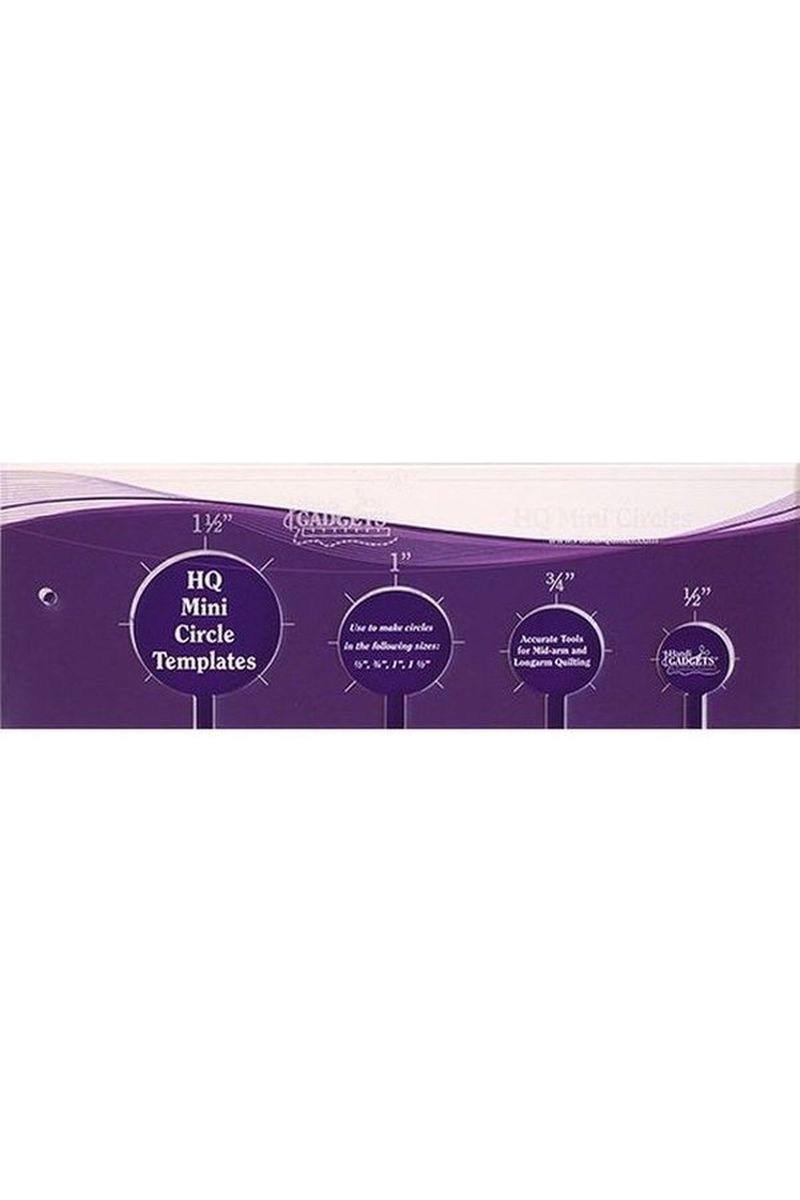 HQ Ruler-Mini Circles