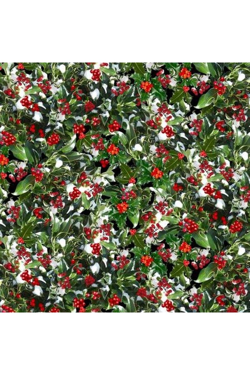 Green Holly & Berries
