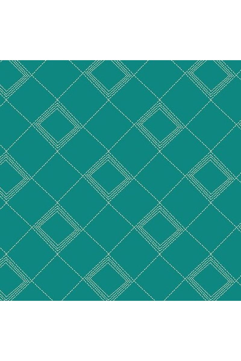 Indie Folk Tartan Teal
